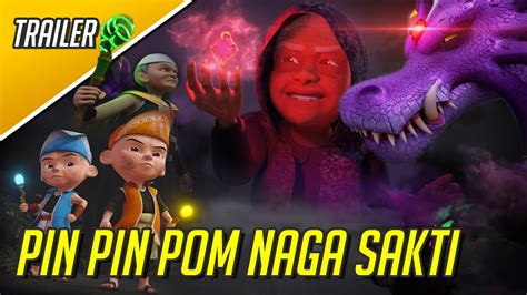 Upin And Ipin Musim 15 Pin Pin Pom Naga Sakti Official Trailer Youtube