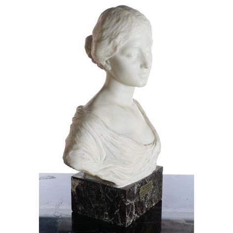 Antique Italian Marble Bust Of A Female Chairish