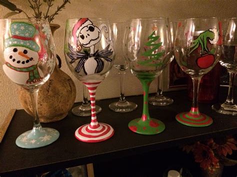 We did not find results for: Pin by Alisha Landgraf on Christmas themed wine glass ...