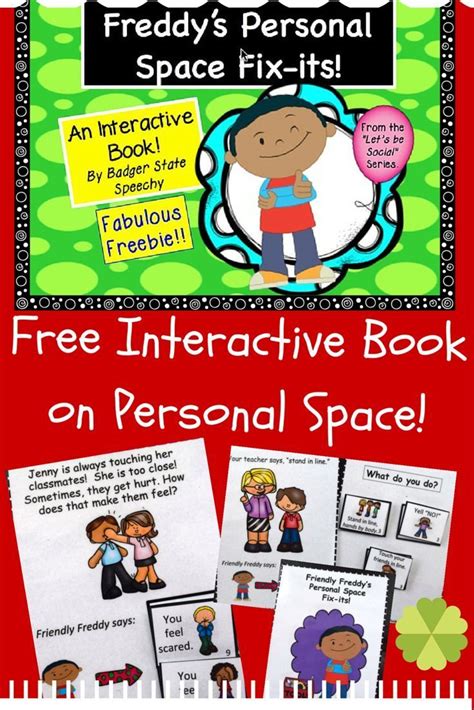 Fix Personal Space Problems Interactive Social Skills Book Personal