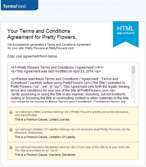 Terms And Conditions Template Ecommerce