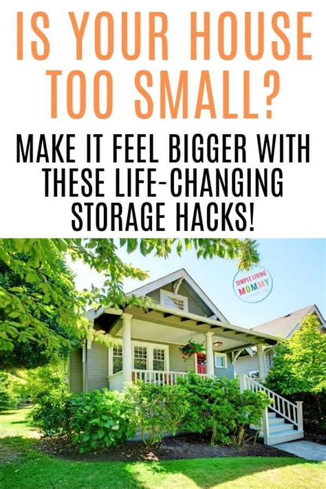 17 Small House Storage Hacks You Need Simple Living Mommy