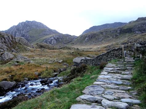 A Walk In Snowdonia National Park Through The Valley Of Cwm Idwal