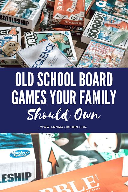 10 Old School Board Games You Should Have On Your Shelf Annmarie John