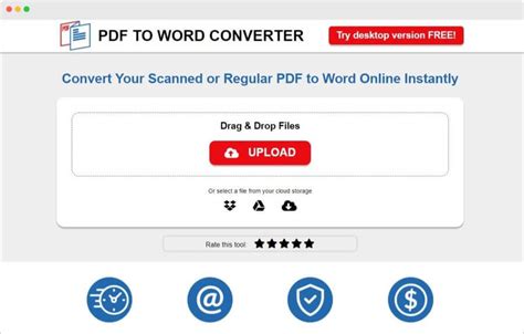 Servicio en línea gratis que convierte documentos pdf a word para editar manteniendo igual el formato original. PDF to Word Converter: web para convertir PDF a Word ...