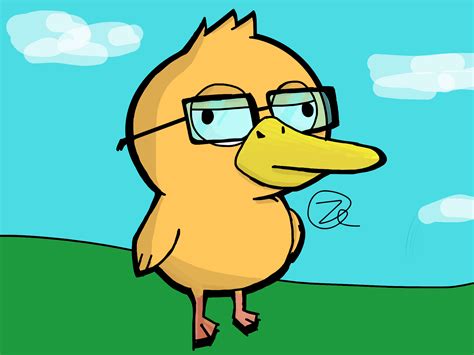 Derp Duck Character Design By Pootzq On Newgrounds
