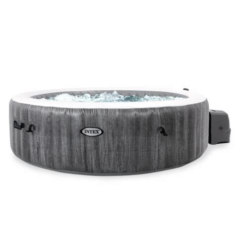 Intex Purespa Plus 6 Person Portable Inflatable Round Hot Tub Spa With 170 Jets 1 Piece Ralphs