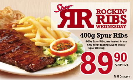 Flavour and portions are perfect and the staff is very attentive. Specials | Spur Steak Ranches | Food, Yummy food, Lemon ...
