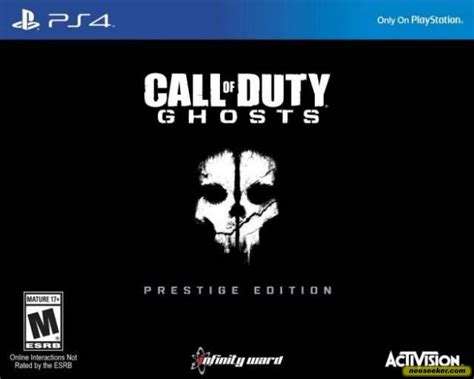 Call Of Duty Ghosts Ps4 Front Cover
