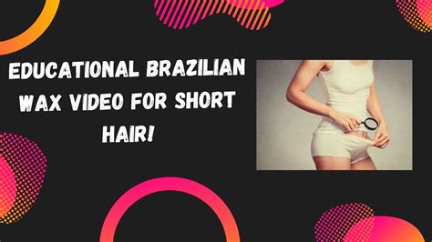 how to wax what s barely there educational bikini brazilian wax youtube