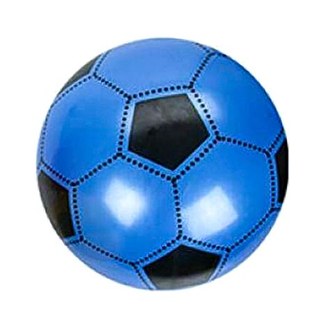 23cm Inflatable Soccer Ball Blue Hovuk