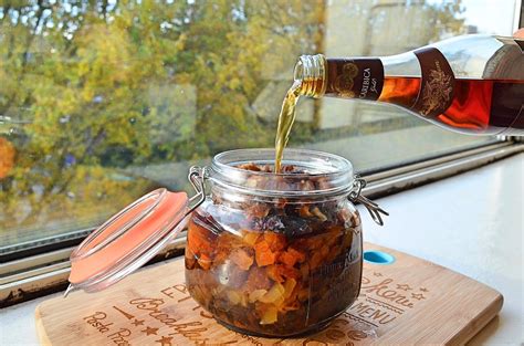 Its The Time To Soak Dry Fruit In Alcoholdark Rum Whisky Brandy Red