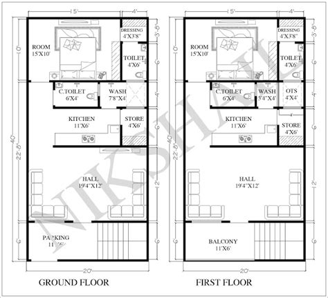 20x40 Barndominium Floor Plans