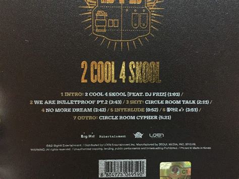 Unboxing Bts 2 Cool 4 Skool ‘1st Single Album K Pop Amino