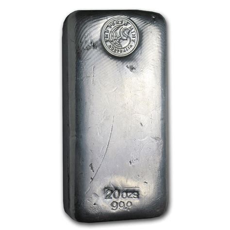 Buy 20 Oz Silver Bar Perth Mint Poured Apmex