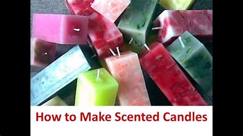 How To Make Scented Candles Youtube