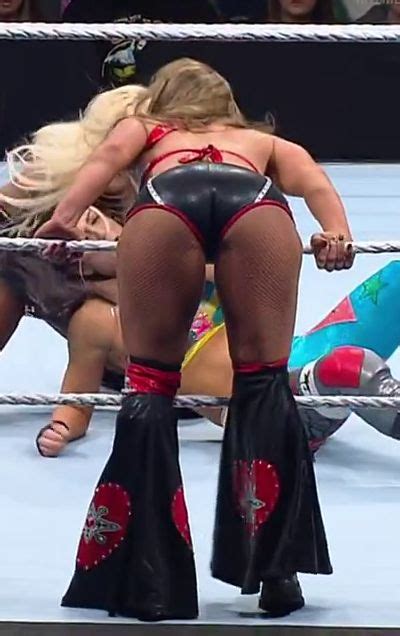Mickie James Bent Over In A Thong Telegraph
