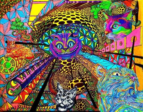 48 Trippy Cat Wallpaper Wallpapersafari