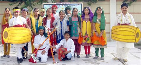 Baisakhi And Ambedkar Jayanti Celebrated In The Indian Heights School