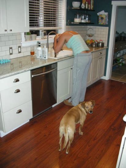 If you work out hard before a color service, wash your hair. Before & After: Giving a Small Bathroom Some Character ...