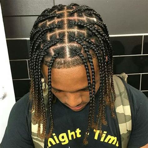 A bob with bangs is its own special look. 27 Cool Box Braids Hairstyles For Men (2021 Styles)