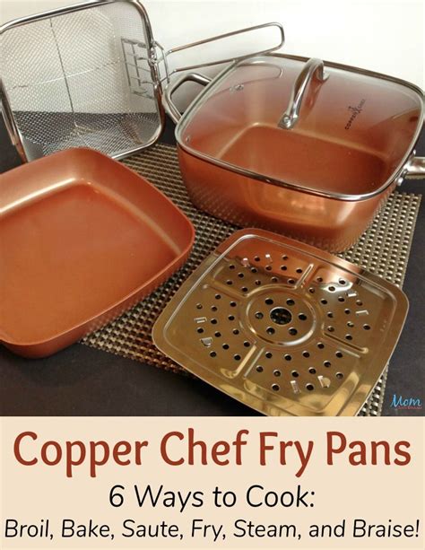 Copper Chef Fry Pan The All In One Pan That Cooks Faster And Healthier Copper Chef Copper