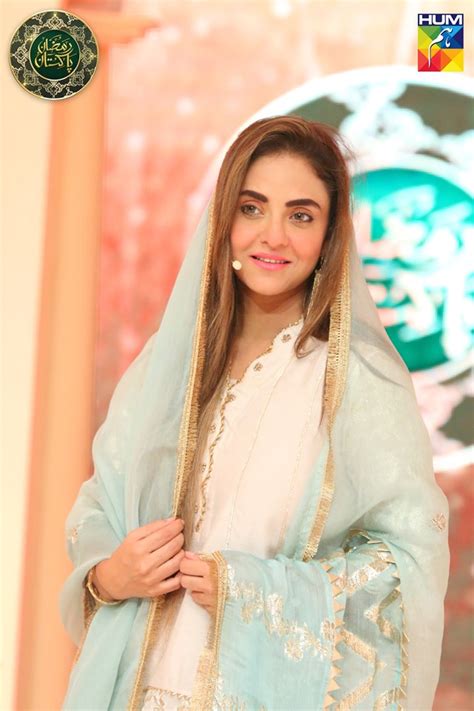 Beautiful Nadia Khan In Todays Ramzan Pakistan Transmission Reviewitpk