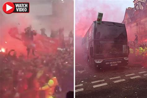 The bus incident had no effect on us, club captain vincent kompany is quoted by. Man City bus attack: Video INSIDE coach shows Liverpool ...
