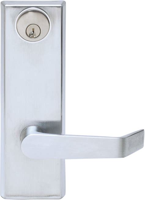 Panic hardware is required on any door where there could be a large number of people needing exit in an emergency. Buy the Tell Mfg EX100054 Panic Device Exterior Escutcheon ...