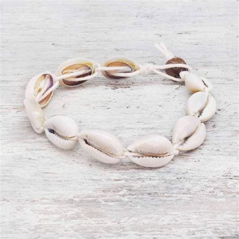 Cowrie Sea Shell Bracelet Shell Necklace Diy Shell Bracelet Cowrie