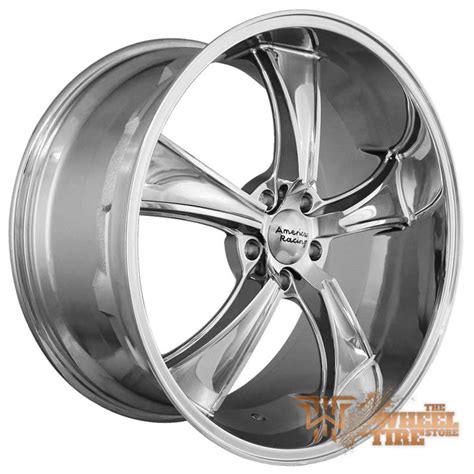American Racing Vn805 Blvd Wheel In Chrome Set Of 4 The Wheel And