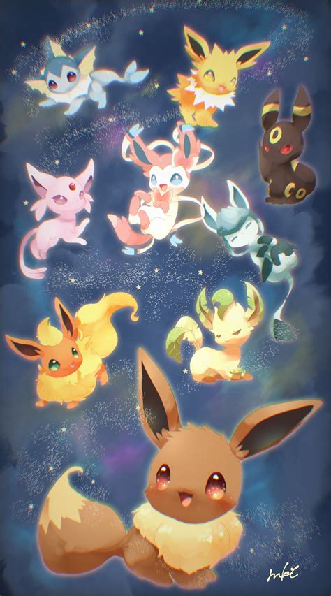 Eeveelution Phone Wallpaper Kye Top