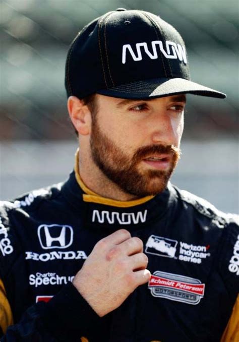 James Hinchcliffe At A Practice Session Before The Indianapolis 500 In