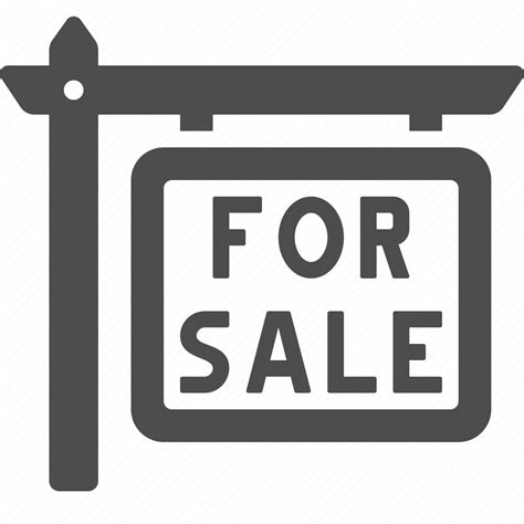 For Sale Real Estate Real Estate Sign Sale Sign Icon Download On
