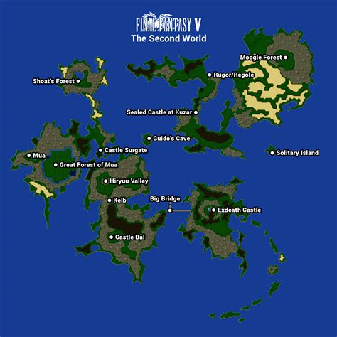 Final Fantasy 5 Maps