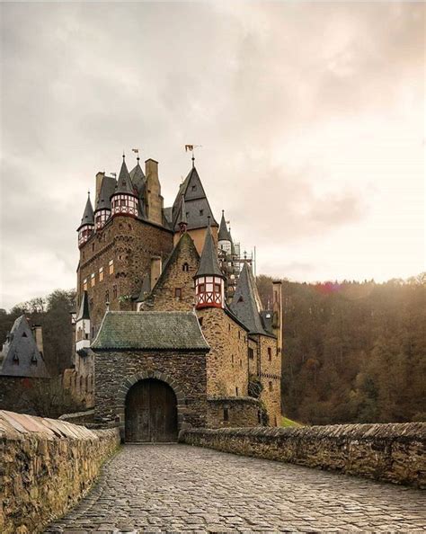 The Eltz Castle Was Built In The 12 Century And Is Nestled In The