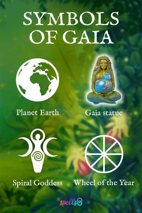 Gaia Goddess Symbols Correspondences Myth And Offerings Spells8