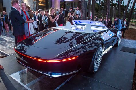 Vision Mercedes Maybach 6 Cabriolet Wows Pebble Beach Crowd