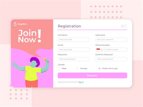 Supart Registration Ui Design By Raihan Ahnaf On Dribbble