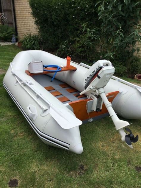 Inflatable Boat With Motor For Sale From United Kingdom