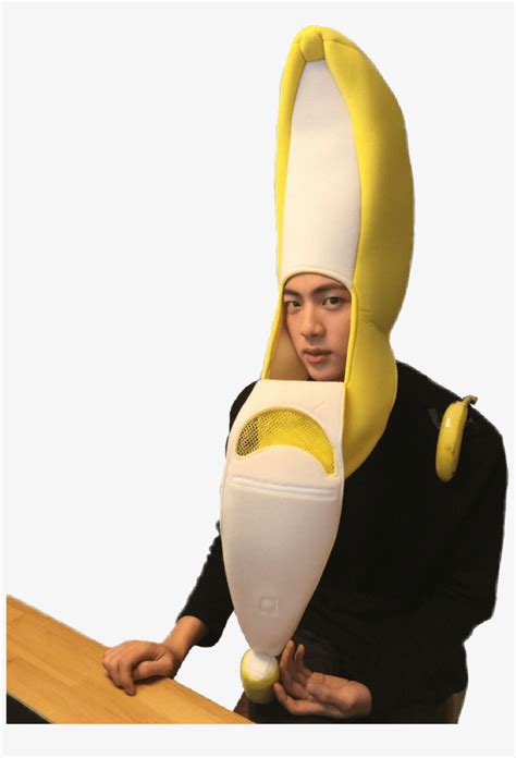 Kimseokjin Jin Banana Bts Jin In A Banana Suit Transparent Png