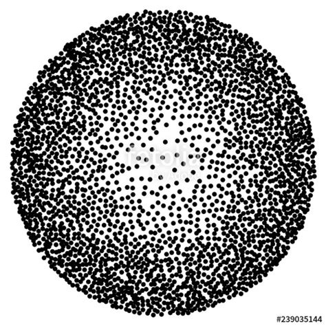 Halftone Circle Vector At Collection Of Halftone