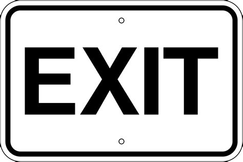 Exit Signs Pictures