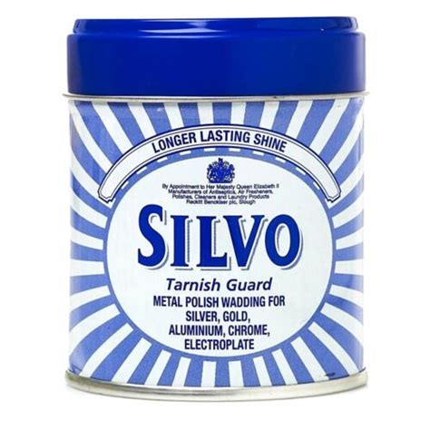 Silvo Tarnish Guard Duraglit Wadding Metal Polish Silver Gold Chrome