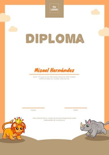 Diplomas Reconocimiento Para Rellenar E Imprimir Moderno Certificado The Best Porn Website