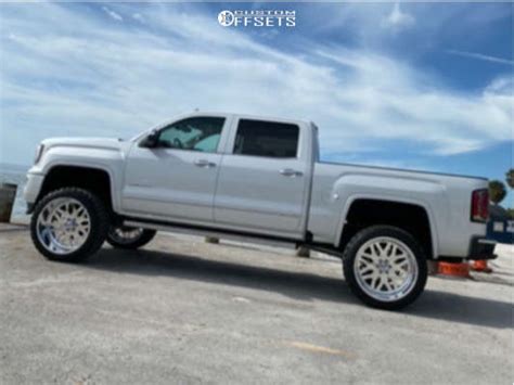 2018 Gmc Sierra 1500 With 24x14 73 American Force Evo Ss And 3513