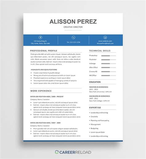 Free and premium resume templates and cover letter examples give you the ability to shine in any application process and relieve you of the stress of building a resume or cover letter from scratch. Download Free Resume Templates - Free Resources for Job ...