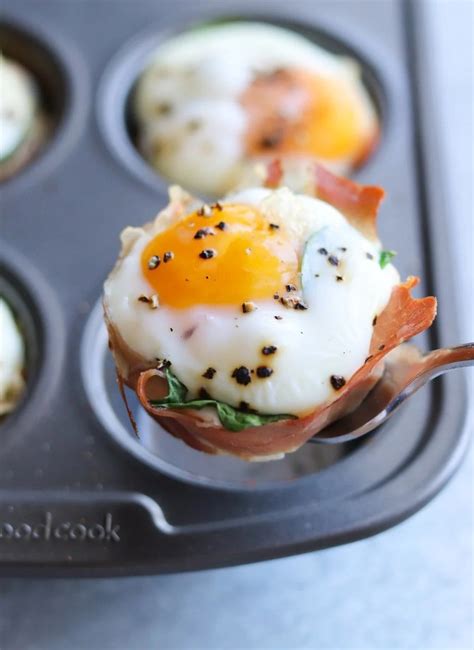 Prosciutto Egg Cups Air Fryer Or Oven Cook At Home Mom