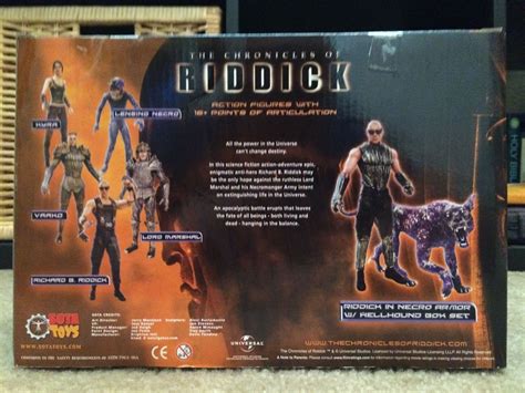 The chronicles takes place five years after the events in pitch black, and is set 505 years in the future. The Chronicles of Riddick Figures | Riddick Wiki | Fandom