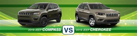 2019 Jeep Cherokee Vs 2019 Jeep Compass Whats The Difference
